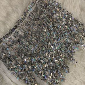 ✨ Silver Sequins Belt ✨